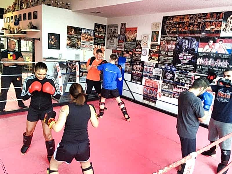 sparring